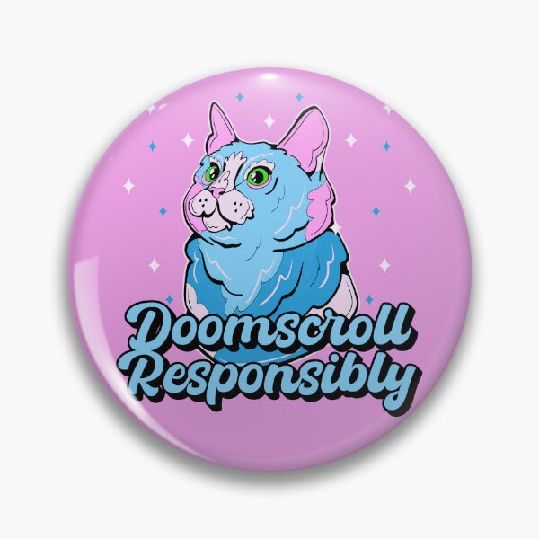 Item preview, doomscroll responsibly 2 designed and sold by crestfallenmermaid.