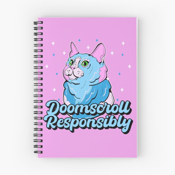 Item preview, doomscroll responsibly 2 designed and sold by crestfallenmermaid.