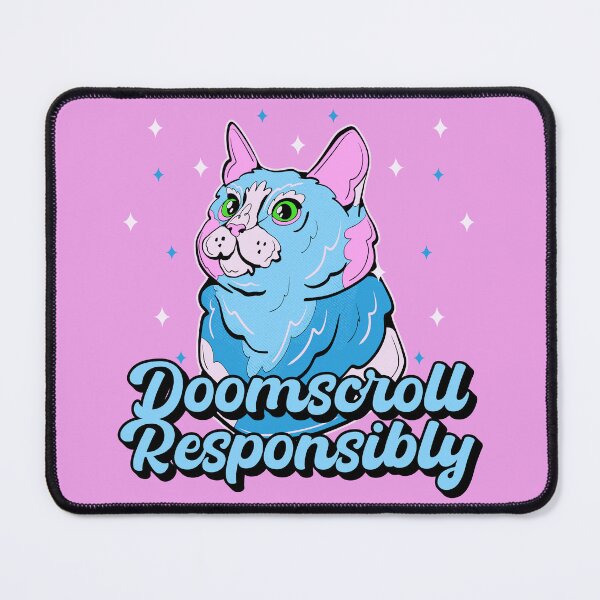 Item preview, doomscroll responsibly 2 designed and sold by crestfallenmermaid.