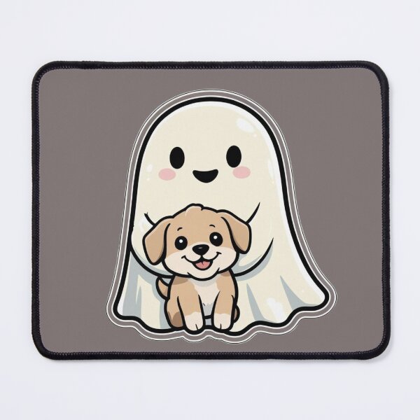 Item preview, Rosy Cheeked Ghost and Puppy designed and sold by LewpyG.
