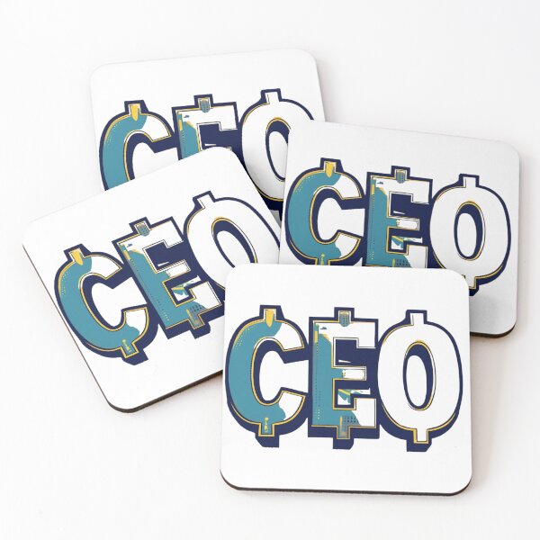Item preview, CEO Boss Leader Office Humor Humor Cool Cute Profession Occupation Phrase designed and sold by UrbanStitchCreations.