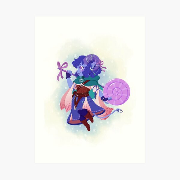Cute Jester Art Print