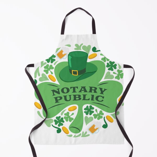 Item preview, Notary Public St. Patrick’s Day Shamrock Design – Lucky Notary Gift designed and sold by NotaryLife.
