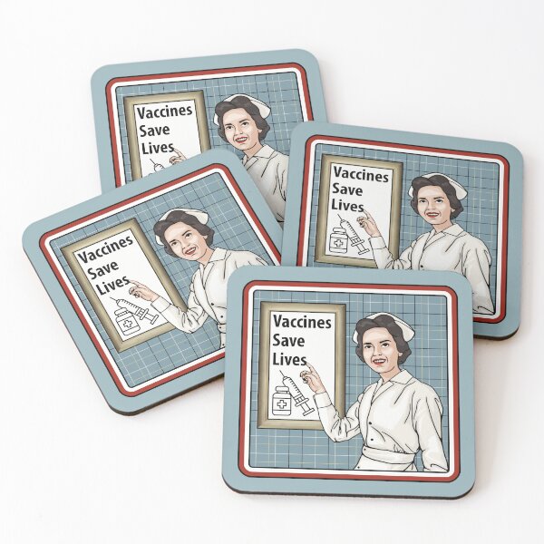 Item preview, Vaccines Save Lives designed and sold by Unhinged Heather.
