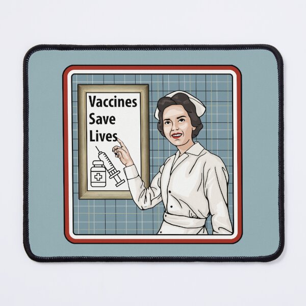 Item preview, Vaccines Save Lives designed and sold by Unhinged Heather.