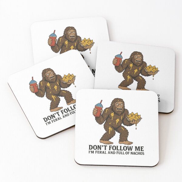 Item preview, Feral Nacho Bigfoot – Cryptid Snack Rampage Design designed and sold by Altered Array, LLC.