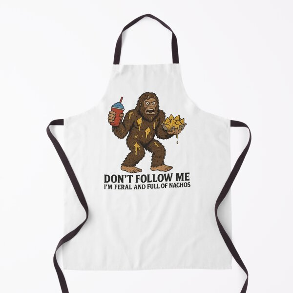 Item preview, Feral Nacho Bigfoot – Cryptid Snack Rampage Design designed and sold by Altered Array, LLC.