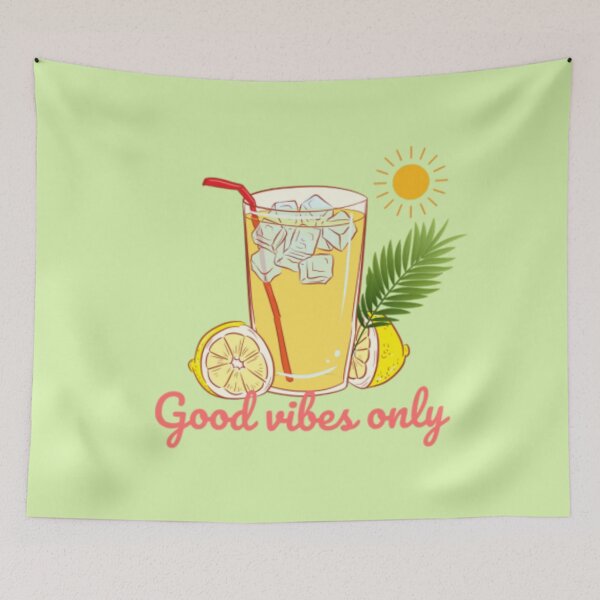 Item preview, Good Vibes Only • Tropical Summer Design • Positive Quote Gift • Beach Life Aesthetic designed and sold by Flashmarkett.