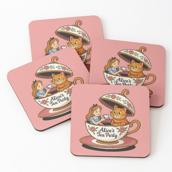 Item preview, Alice's Wonderland Tea Party designed and sold by Myra365Art.