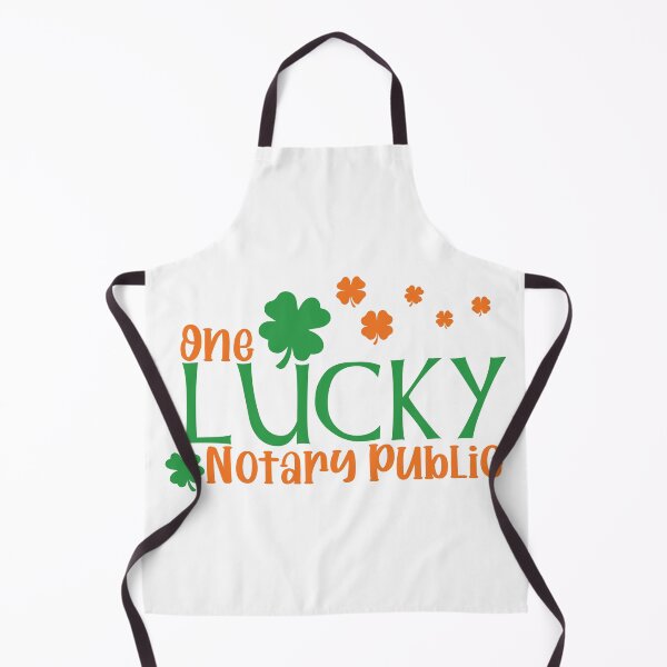 Item preview, One Lucky Notary Public St. Patrick’s Day Shamrock Design designed and sold by NotaryLife.