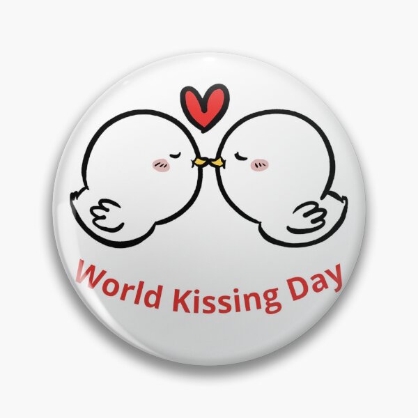 Item preview, Cute Kissing Birds – World Kissing Day Design designed and sold by DaniArtDesign81.