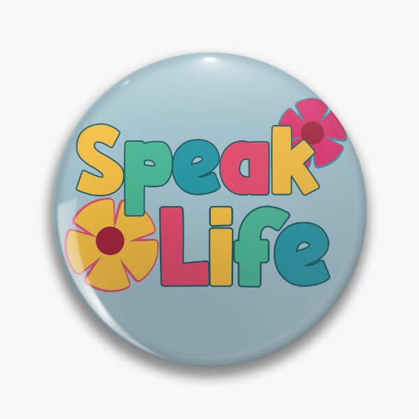 Item preview, Speak Life | Christian Quote| Faith Inspiration Encouragement Believers designed and sold by EdifiedExpressions.