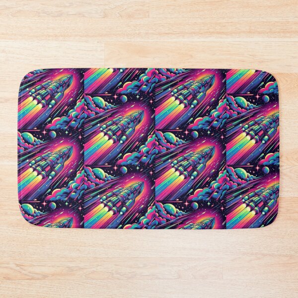 Item preview, Colorful Spaceship  designed and sold by Dogandesighn.