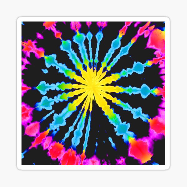 Bespoked Shibori Rainbow Sticker