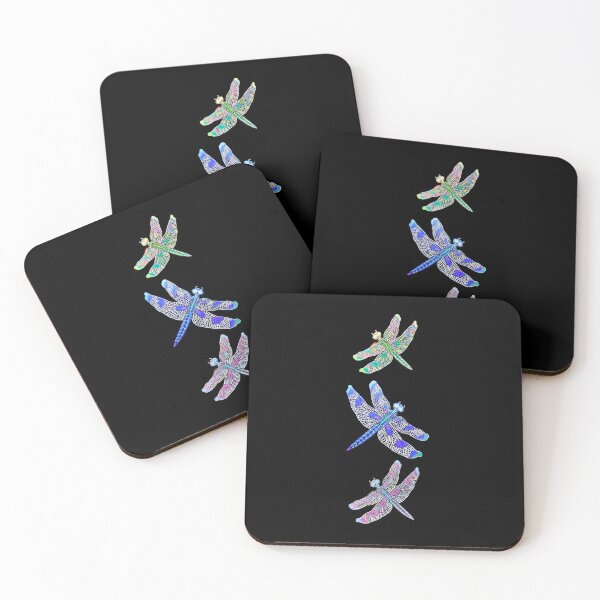 Item preview, Colorful Trio of Dragonflies  designed and sold by TheArtyOne11.