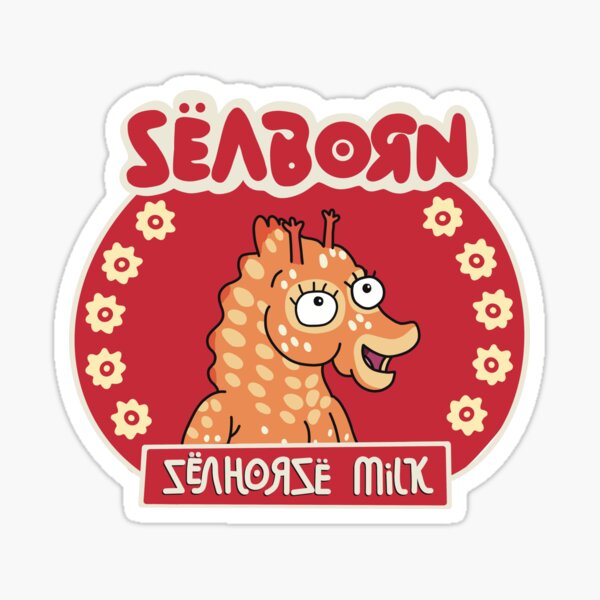 Item preview, Seaborn Seahorse Milk, Bojack designed and sold by theartsclubshop.