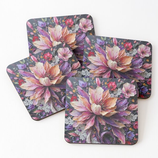 Item preview, Floral Painting | Artistic Painting Flowers Colorful designed and sold by TitoMassia.