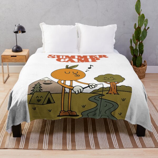 Item preview, Póster del campamento de verano Fish and Whistle designed and sold by Killer Creative.
