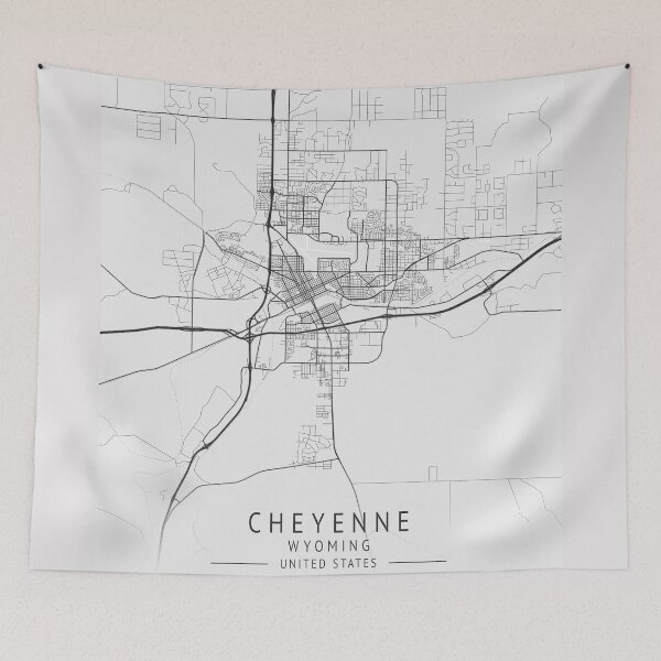 Item preview, Wyoming Map designed and sold by NMB-ART-Design.