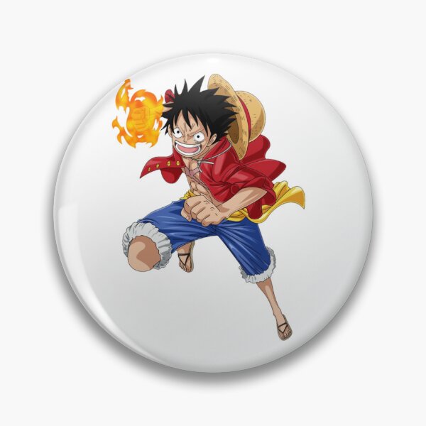 Item preview, Luffy in Action with Fire Punch – One Piece designed and sold by VibesNunes.desigs.