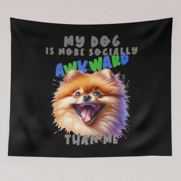 Item preview, Socially Awkward Pomeranian designed and sold by TMars.