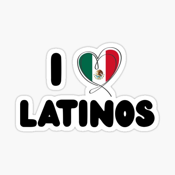 Item preview,  "I Love Latinos" funny quote t-shirt in Spanish designed and sold by VerdeVowPress.