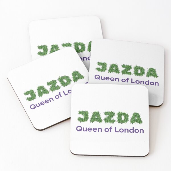 Item preview, "JAZDA" Queen of London, Polish power Iga Świątek tennis star grand slam designed and sold by vectorlove.