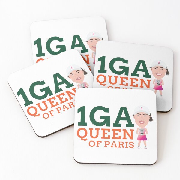 Item preview, Iga, the queen of Paris, winner of the Grand Slam designed and sold by vectorlove.