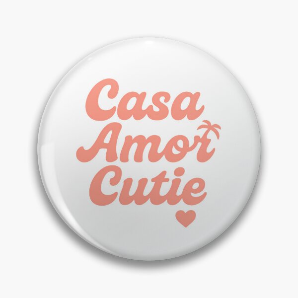 Item preview, 4️⃣ “Casa Amor Cutie” – Vacation Flirt Sticker designed and sold by summer-loving.