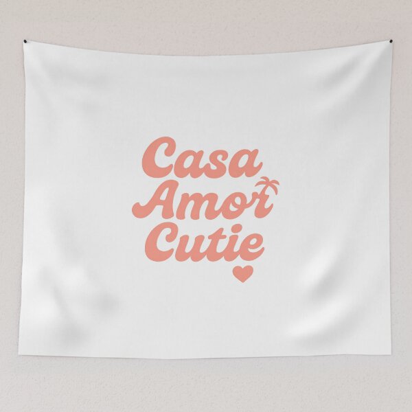 Item preview, 4️⃣ “Casa Amor Cutie” – Vacation Flirt Sticker designed and sold by summer-loving.