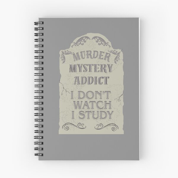 Item preview, Murder mystery addict designed and sold by TaraPen.