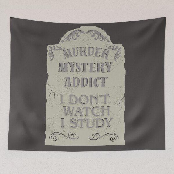Item preview, Murder mystery addict designed and sold by TaraPen.