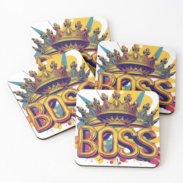 Item preview, Boss Leader Office Humor Humor Cool Cute Profession Occupation Saying Phrase designed and sold by UrbanStitchCreations.