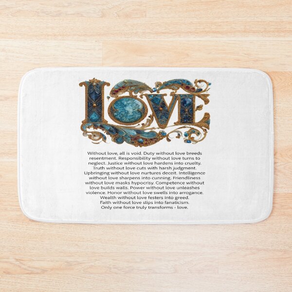 Item preview, Eternal Love - Ornate Jewel Text Art Stickers Posters and More designed and sold by Rocky Mountain Artistry.
