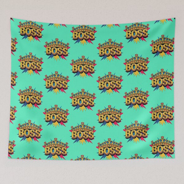 Item preview, Boss Leader Office Humor Humor Cool Cute Profession Occupation Saying Phrase designed and sold by UrbanStitchCreations.