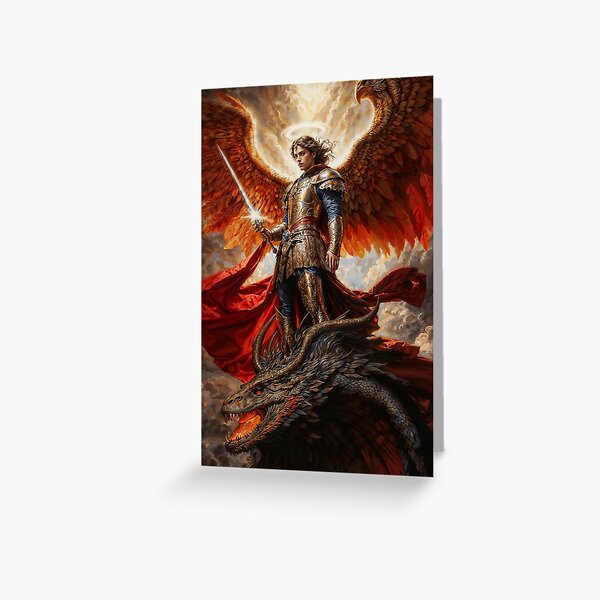 Item preview, Breaker of Chains, Binder of Demons, Divine Michael designed and sold by AliceWhiteDF.