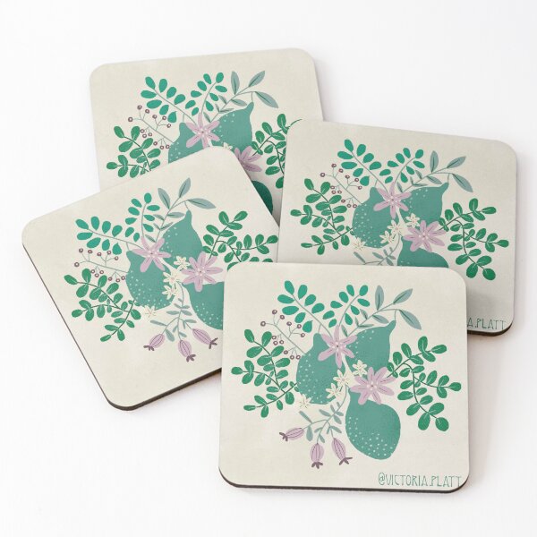 Item preview, Pears and florals designed and sold by VictoriaP79.