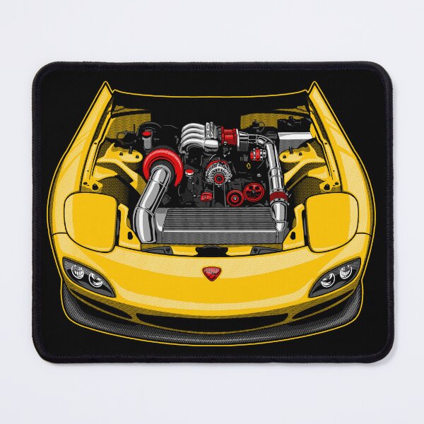 Item preview, RX7 13B ROTARY Yellow designed and sold by Culture  AutoWorks.