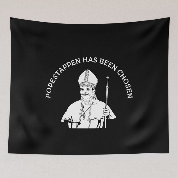 Item preview, Popestappen F1 Max Verstappen Meme Sticker - The Chosen One Racing Fan Art designed and sold by Studio F1Grid.