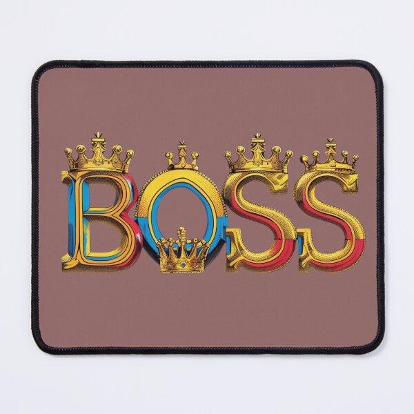 Item preview, Boss Leader Office Humor Humor Cool Cute Profession Occupation Saying Phrase designed and sold by UrbanStitchCreations.