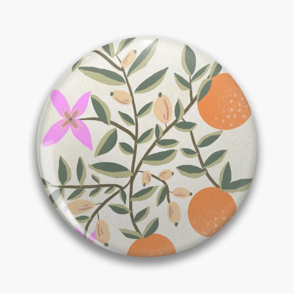 Item preview, Oranges and florals designed and sold by VictoriaP79.