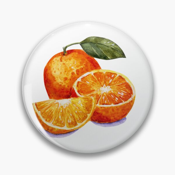 Item preview, Watercolor oranges with white background designed and sold by Assol Kovtun.