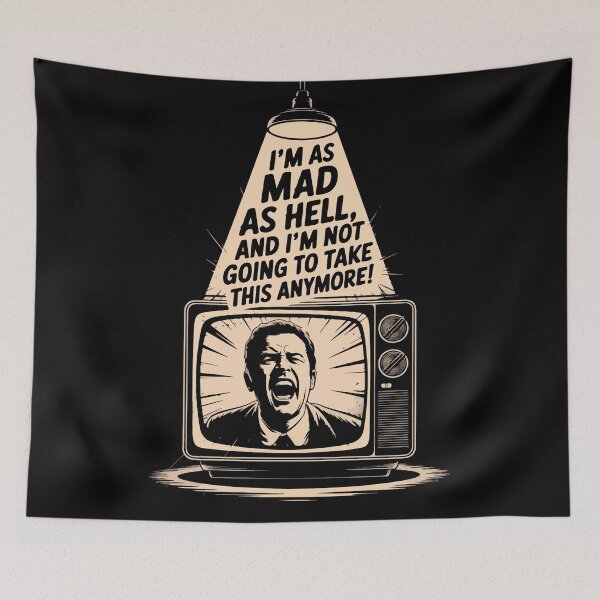 Item preview, Network quote, I'm mad as hell, and I'm not going to take this anymore! designed and sold by Philip-p22.