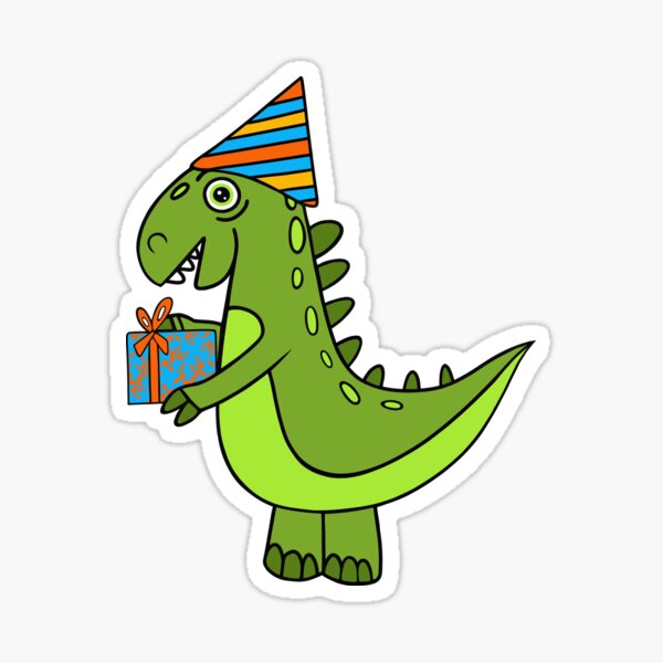 Item preview, Lustige Dinosaurier-Geburtstagsparty designed and sold by Sartoris Art.