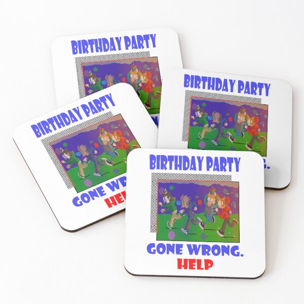 Item preview, birthday party gone wrong designed and sold by 8mydelight.