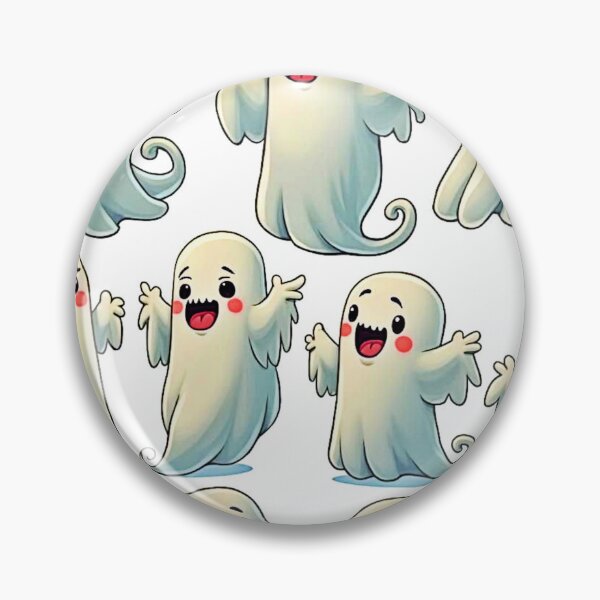 Item preview, Spooky Cute Ghosts: Hauntingly Fun! designed and sold by Health And Fitness Posts e-Store.
