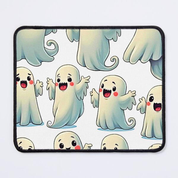 Item preview, Spooky Cute Ghosts: Hauntingly Fun! designed and sold by Health And Fitness Posts e-Store.