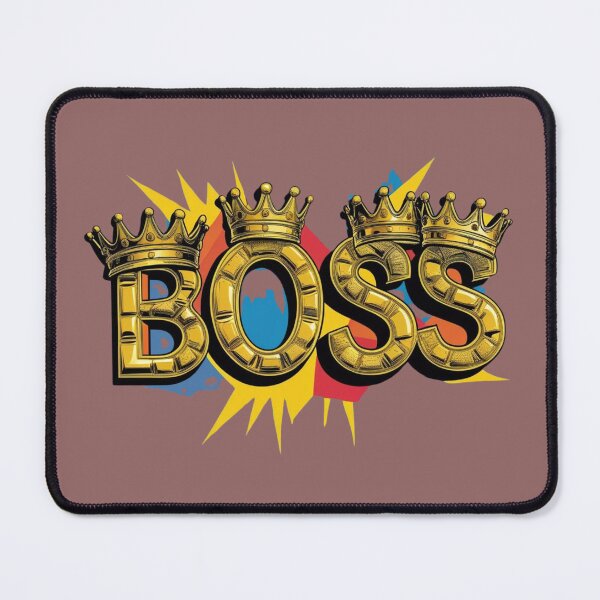 Item preview, Boss Leader Office Humor Humor Cool Cute Profession Occupation Saying Phrase designed and sold by UrbanStitchCreations.