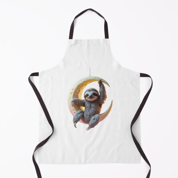 Item preview, Moon Sloth – Dreamy Kawaii Illustration designed and sold by BestZoneStore.