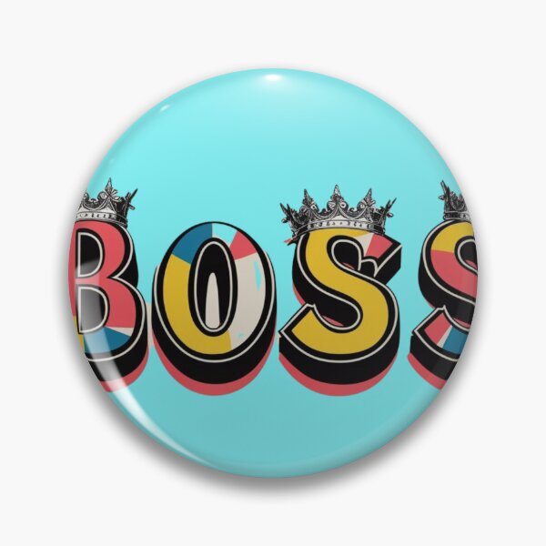Item preview, Boss Leader Office Humor Humor Cool Cute Profession Occupation Saying Phrase designed and sold by UrbanStitchCreations.